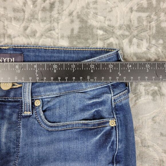 NYDJ Not Your Daughters Jeans Womens 00 Marilyn Straight Denim Lift Tuck Stretch - Picture 11 of 15